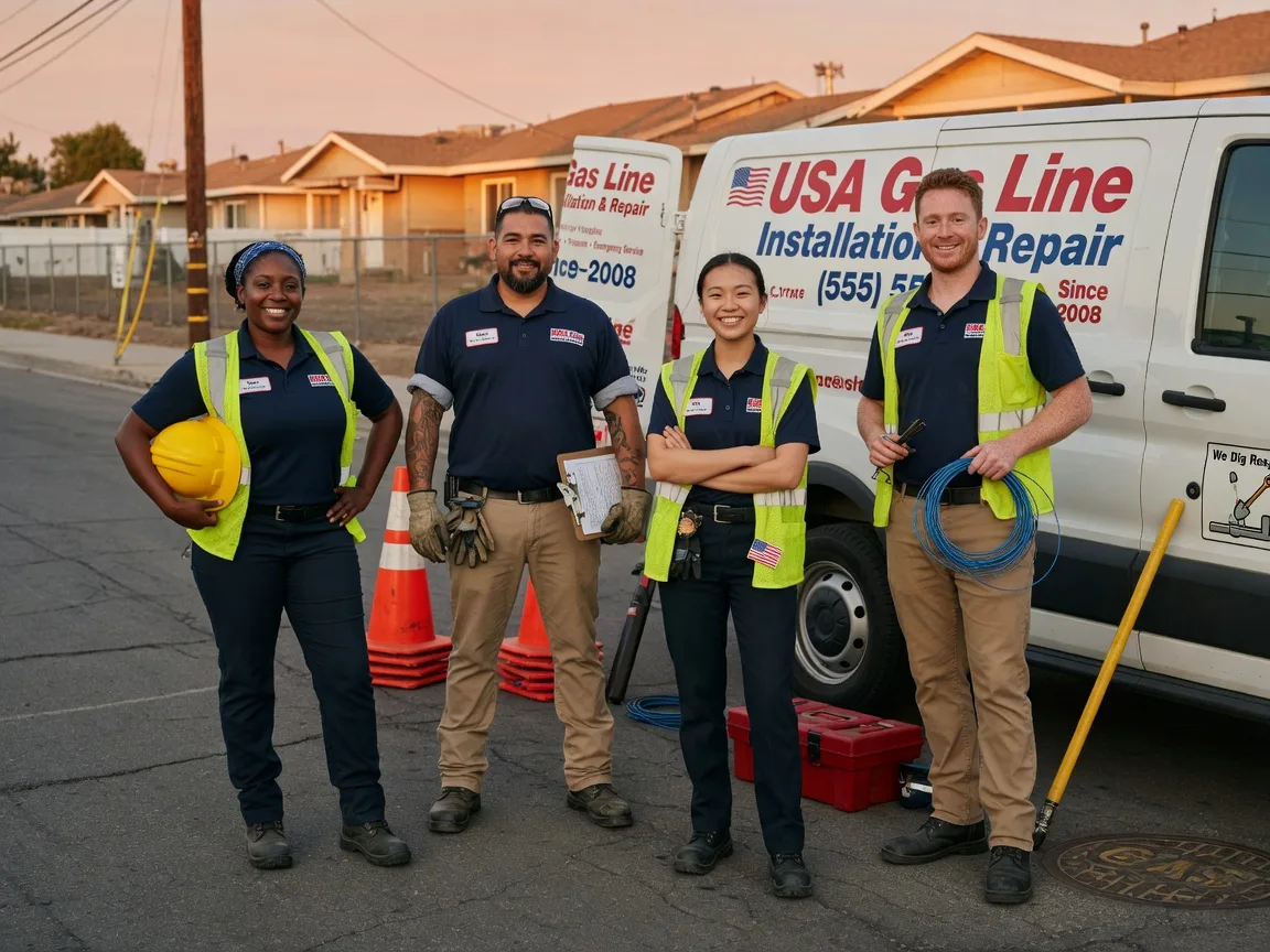 Gas Line Installation company in Davenport, NE